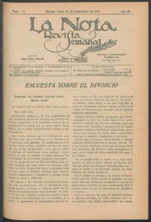 Encuesta sobre el divorcio