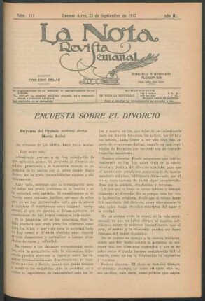 Encuesta sobre el divorcio