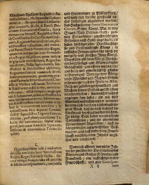 Der beyden Kronen Franckreich und Schweden Defensiv-Alliance : Wie solche Anfangs den 12/22. Septemb. 1661. zu Fontainebleau in Franckreich ... zu Vesthaltung deß in dem Heil. Röm. Reiche erlangten und zu Oßnabrück und Münster geschlossenen Friedens auffgerichtet Und Nachgehends in diesem 1672. Jahre zu Stockholm in Schweden wieder erneuret und verlängert worden
