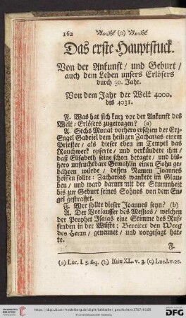 Das erste Hauptstuck