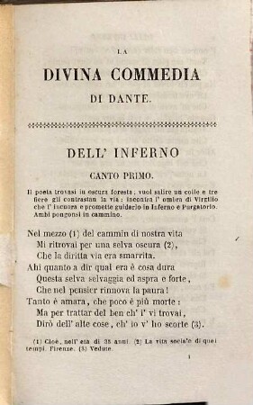 La divina commedia
