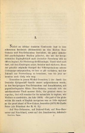 Der Papua des dunkeln Inselreichs im Lichte psychologischer Forschung