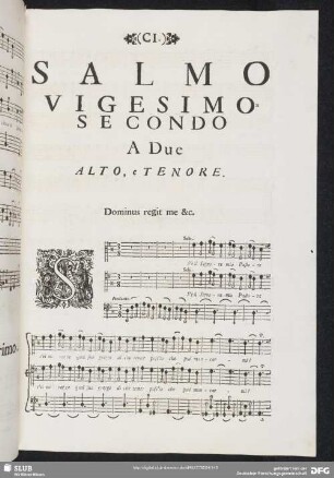 Salmo vigesimo secondo