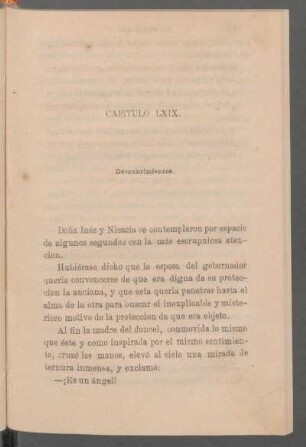 Capítulo LXIX. - Descubrimientos.