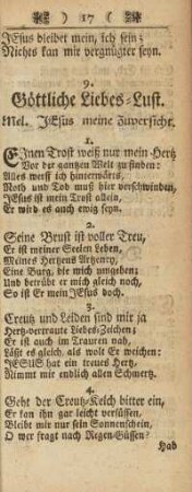 9. Göttliche Liebes-Lust