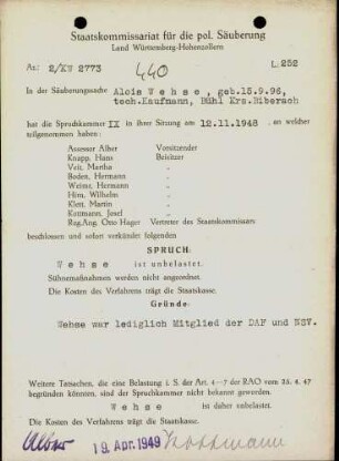 Wehse, Alois