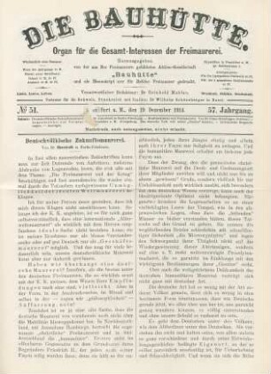 No. 51. Frankfurt a. M., den 19. Dezember 1914. 57. Jahrgang.