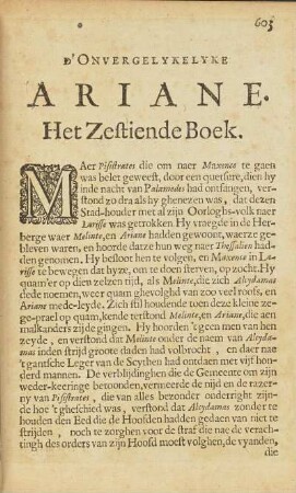 Het Zestiende Boek.
