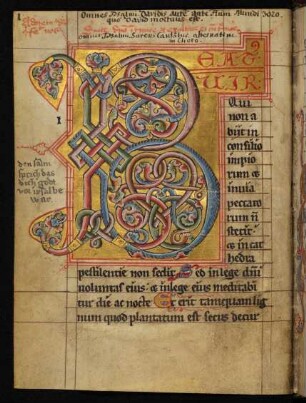 Psalterium gallicanum non feriatum