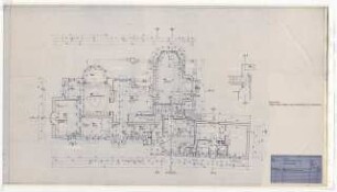 Landhaus Weber, Berlin-Nikolassee Umbau: Grundriss EG, 1:50