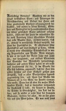 Predigt über die Offenbarung der Herrlichkeit Christi nach Joh. 2, 1 - 11 : am zweiten Sonntage nach Epiphanias in der Johanniskirche zu Dorpat gehalten