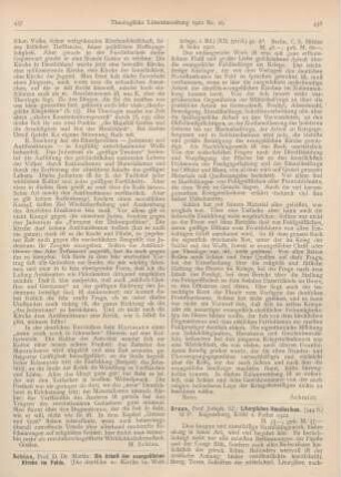 438-439 [Rezension] Braun, Joseph, Liturgisches Handlexikon