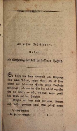 Predigten für denkende Verehrer Jesus. 1. 4. Aufl. - 1818