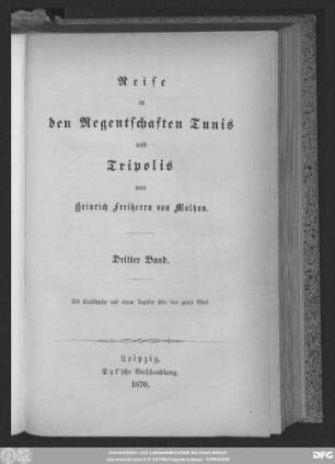 Bd. 3: Mit Titelkupfer und einem Register über das ganze Werk