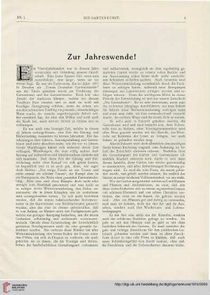 Zur Jahreswende!