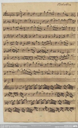 Händel, G. F., Sonaten, HWV 392 / Arr. 