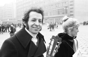 Chansonsänger Jürgen Walter und die Sängerin Barbara Thalheim