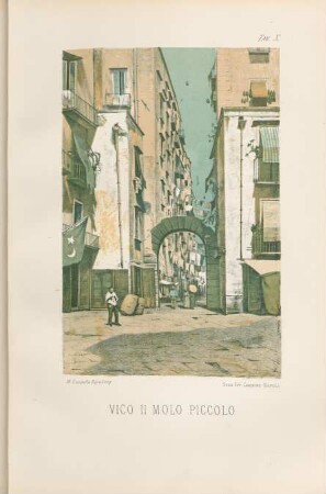 Tav. X. Vico il Molo Piccolo