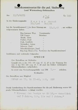 Reuter, August