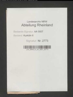 (Amt Linn) Beerbte des Elternbuschs; Entwurf einer Buschordnung (Bockumer Busch)
