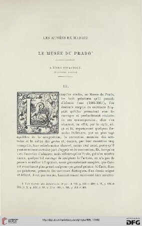 3. Pér. 13.1895: Le Musée du Prado, [11], L'école espagnole, 3 : les musées de Madrid