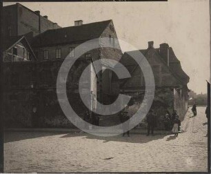 Bürgerhäuser am Ritterplatz in Breslau