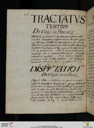 Tractatus Tertius