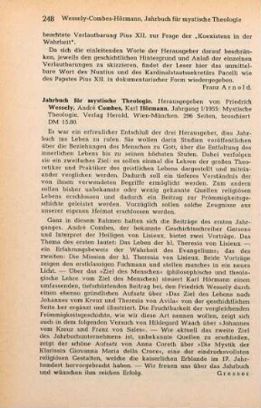 248 [Rezension] Mystische Theologie