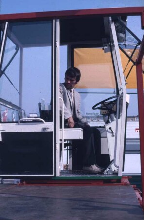 Fotografie: Arbeitsplatz, Führerstand