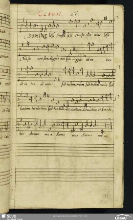 9 Christophorus Clavius: Domine Jesu Christe non sum dignus