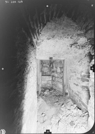 Dresden-Altstadt, Taschenberg 3. Ruine des Taschenbergpalais. Ausgrabungen