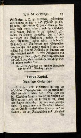 63-72, Drittes Kapitel