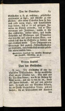 63-72, Drittes Kapitel