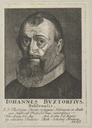 Bildnis des Iohannes Bvxtorfivs