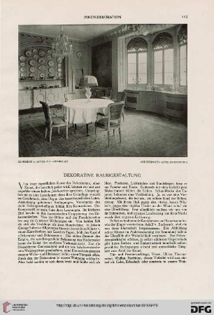 27: Dekorative Raumgestaltung