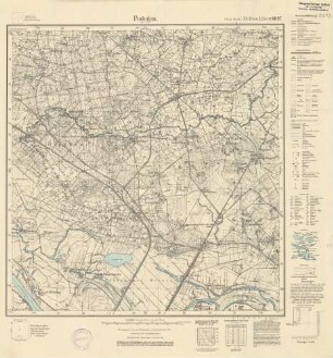 0897 Pogegen (4-cm-Karte) Meßtischblatt