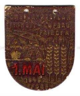 1. Mai 1949, FDGB, Zweijahresplan