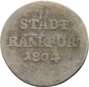 Münze, Kreuzer, 1804