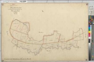 Borghorst (Steinfurt), Zusammenlegung des Dumpter Eschs, Brouillonkarte II, Flur 38