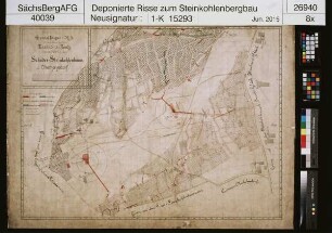Oberhohndorfer Schader-Steinkohlenbauverein, Baue auf dem Zachkohlenflöz (mit Nachbringungen)