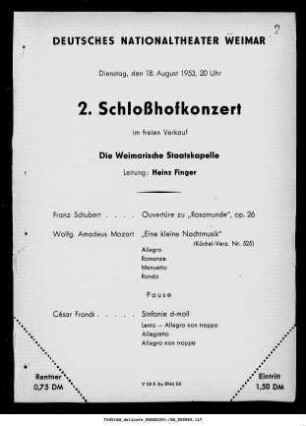 2. Schloßhofkonzert