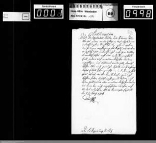 . 1716: Juni 1716