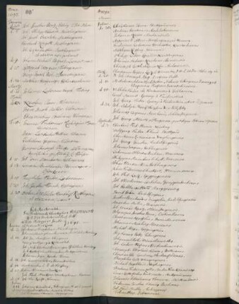 Sommerhalbjahr 1697. Rektorat Ferdinand Christoph Harpprecht
