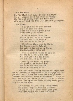 Die Trösterin.
