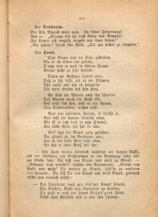 Die Trösterin.