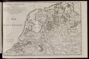 Carte Nouvelle Comprenant Outre le Comté de Hollande les Provinces unies,[...]