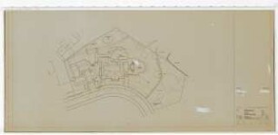 Wissenschaftskolleg zu Berlin (WKB), Berlin-Grunewald Neubau: Lageplan, 1:200
