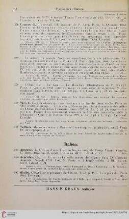 Italien (Nr. 581 - 604)