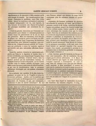 Gazette médicale d'Orient. 20. 1876/77
