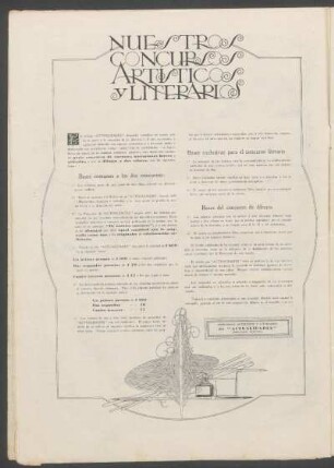 Nuestros concursos artísticos y literarios